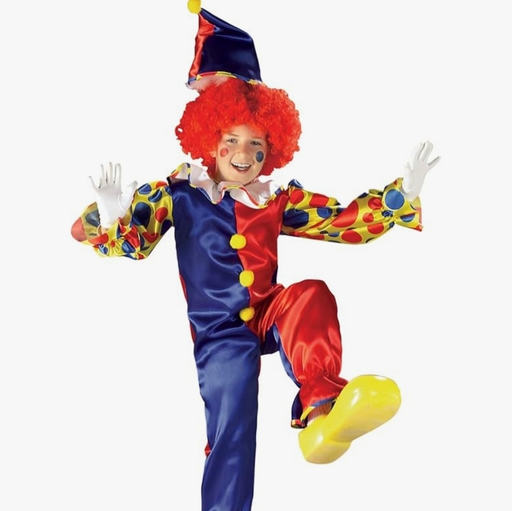 Bubbles the Clown kids costume